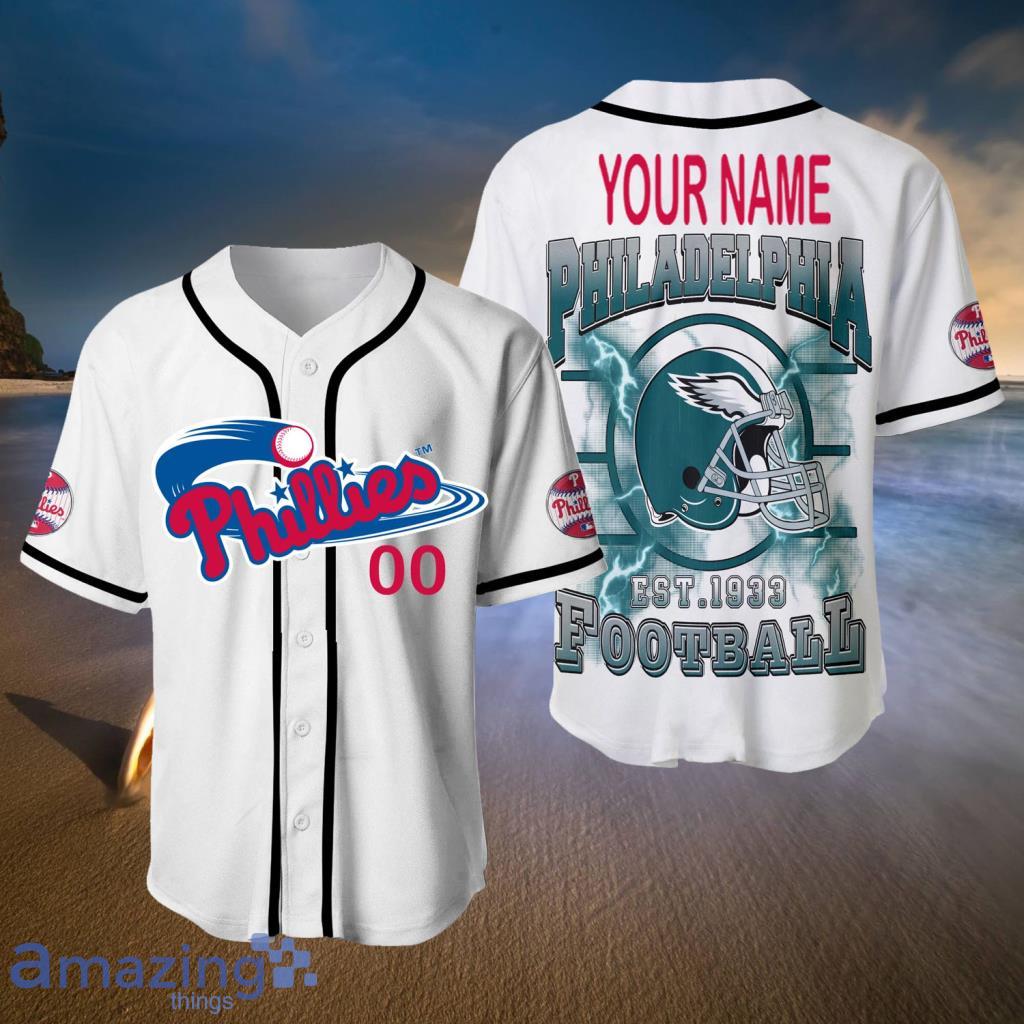 White Philadelphia Phillies Personalized Baseball Jerseys For Men And Women