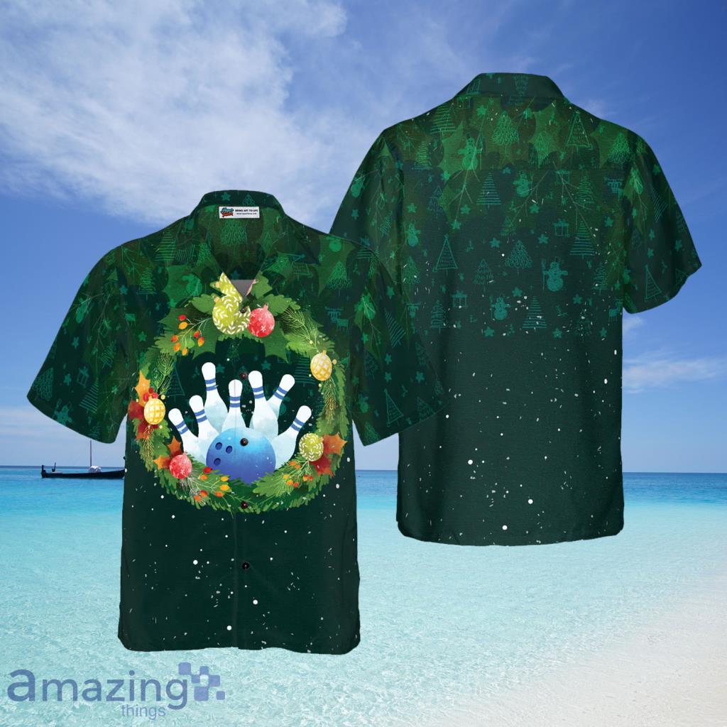 Wreath Bowling Hawaiian Shirt For Men And Women - Wreath Bowling Hawaiian Shirt For Men And Women
