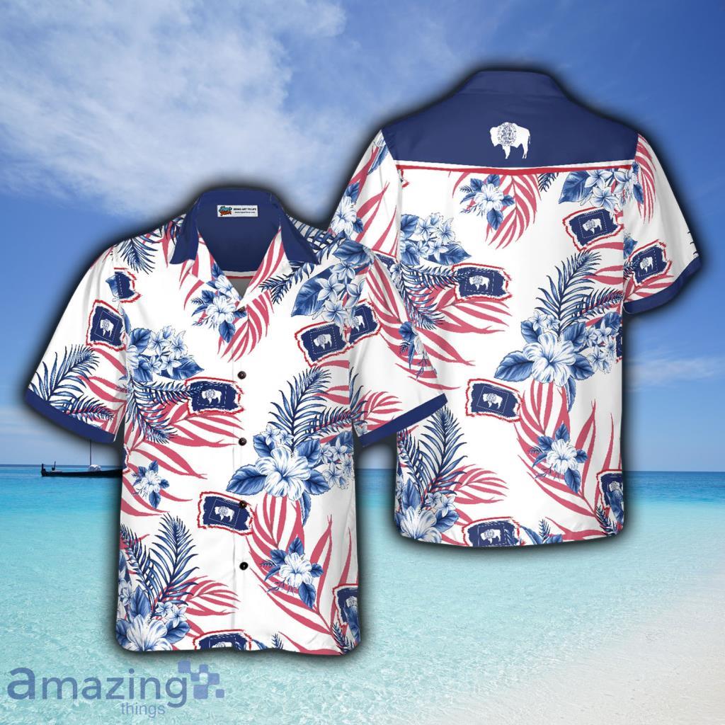 Wyoming Proud Hawaiian Shirt For Men - Wyoming Proud Hawaiian Shirt For Men