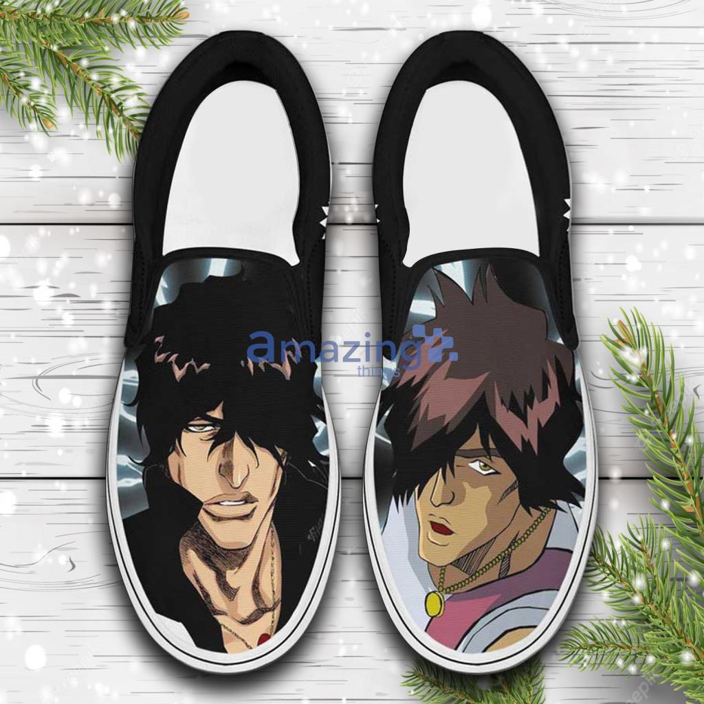 Yasutora Sado Chad Custom Anime Bleach Slip On Sneakers Shoes - Yasutora Sado Chad Custom Anime Bleach Slip On Sneakers Shoes