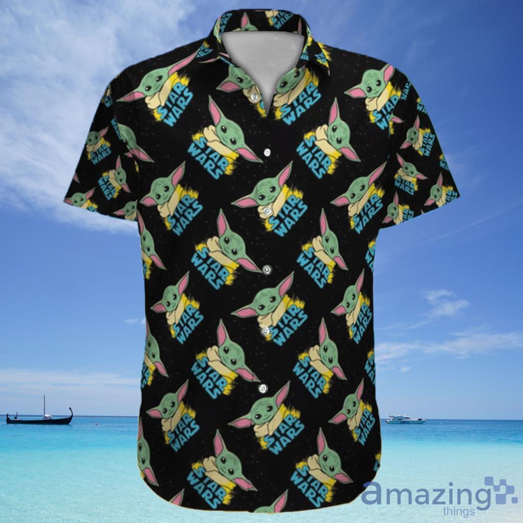Yoda Starwars Button Hawaiian Shirt For Men And Women - Yoda Starwars Button Hawaiian Shirt For Men And Women