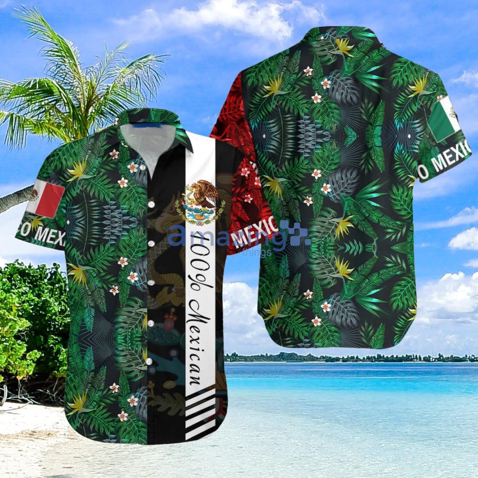 100% Mexican Aloha Hawaiian Shirt Men And Women Summer Gift Product Photo 1