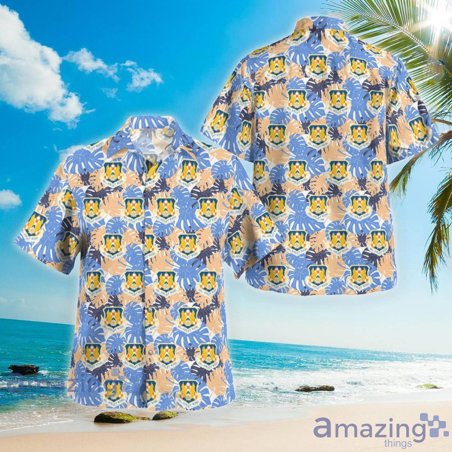 105th Airlift Wing (105 AW) New York Air National Guard Hawaiian Shirt Aloha Summer Gift For Men And Women Product Photo 1