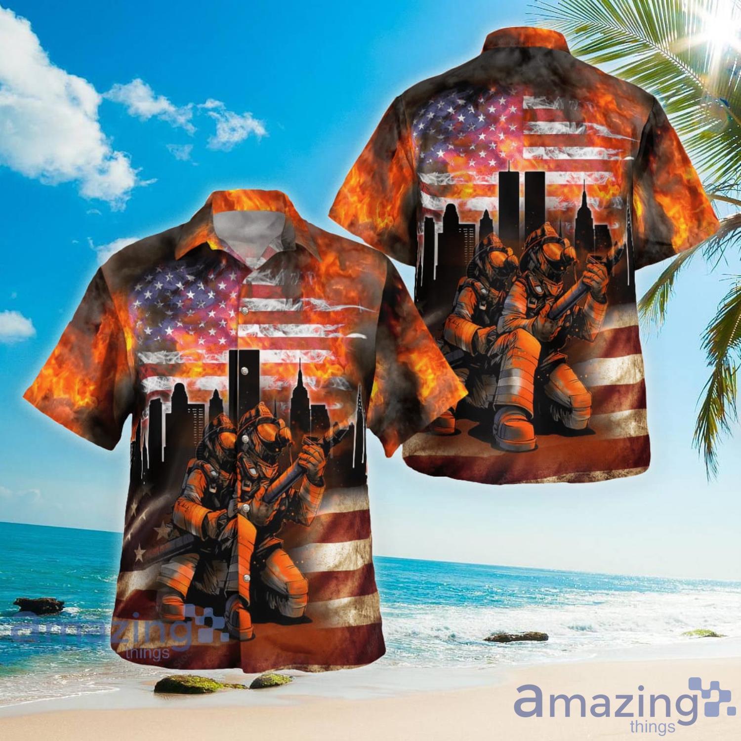 11th of September - Firefighters Hawaiian Shirt Aloha Summer Gift For Men And Women Product Photo 1