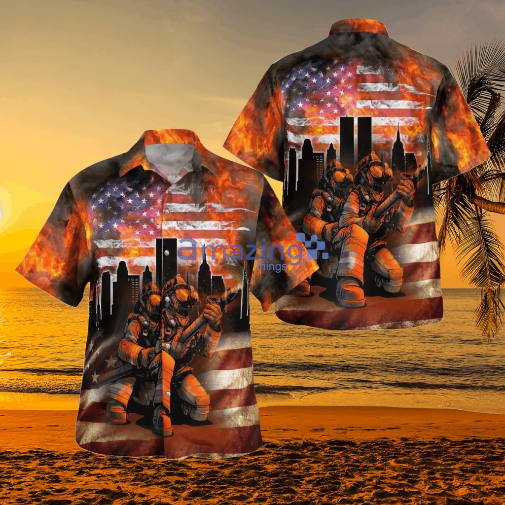 11th Of September - Firefighters Hawaiian Shirt - 11th of September - Firefighters Hawaiian Shirt KTQD1807BG01