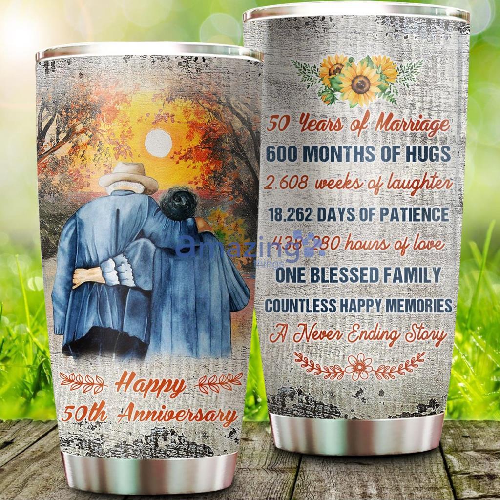 50 Years Of Marriage Happy 50th Anniversary 20Oz Tumbler - 50 Years Of Marriage Happy 50th Anniversary 20Oz Tumbler_1326