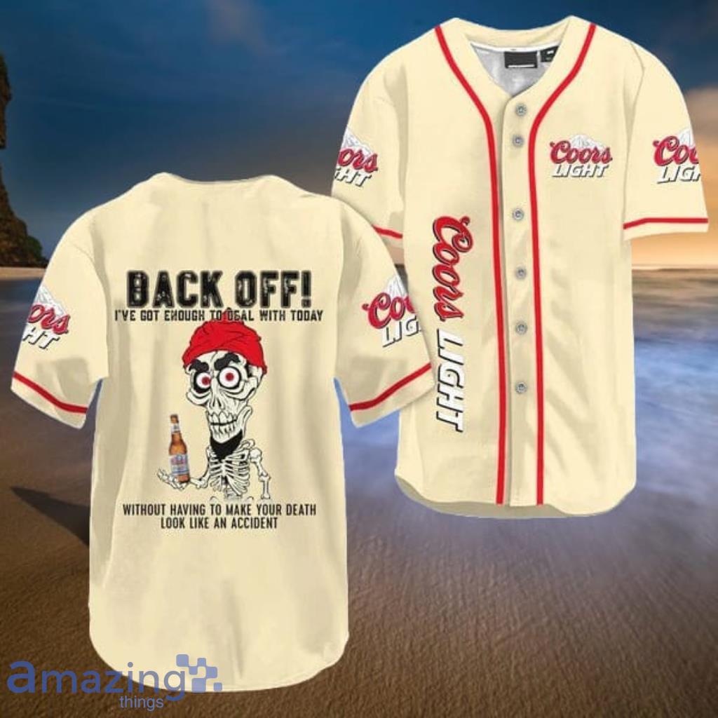 Achmed Back Off With Coors Light Baseball Jersey Shirt - Achmed Back Off With Coors Light Baseball Jersey Shirt Achmed Back Off With Coors Light Baseball Jersey Shirt - Achmed Back Off With Coors Light Baseball Jersey Shirt