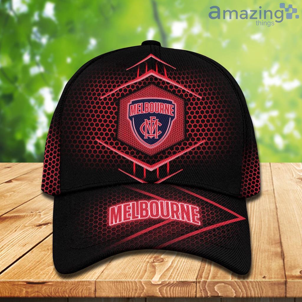 AFL Melbourne Football Club Cap 3D - AFL Melbourne Football Club Cap 3D AFL Melbourne Football Club Cap 3D - AFL Melbourne Football Club Cap 3D