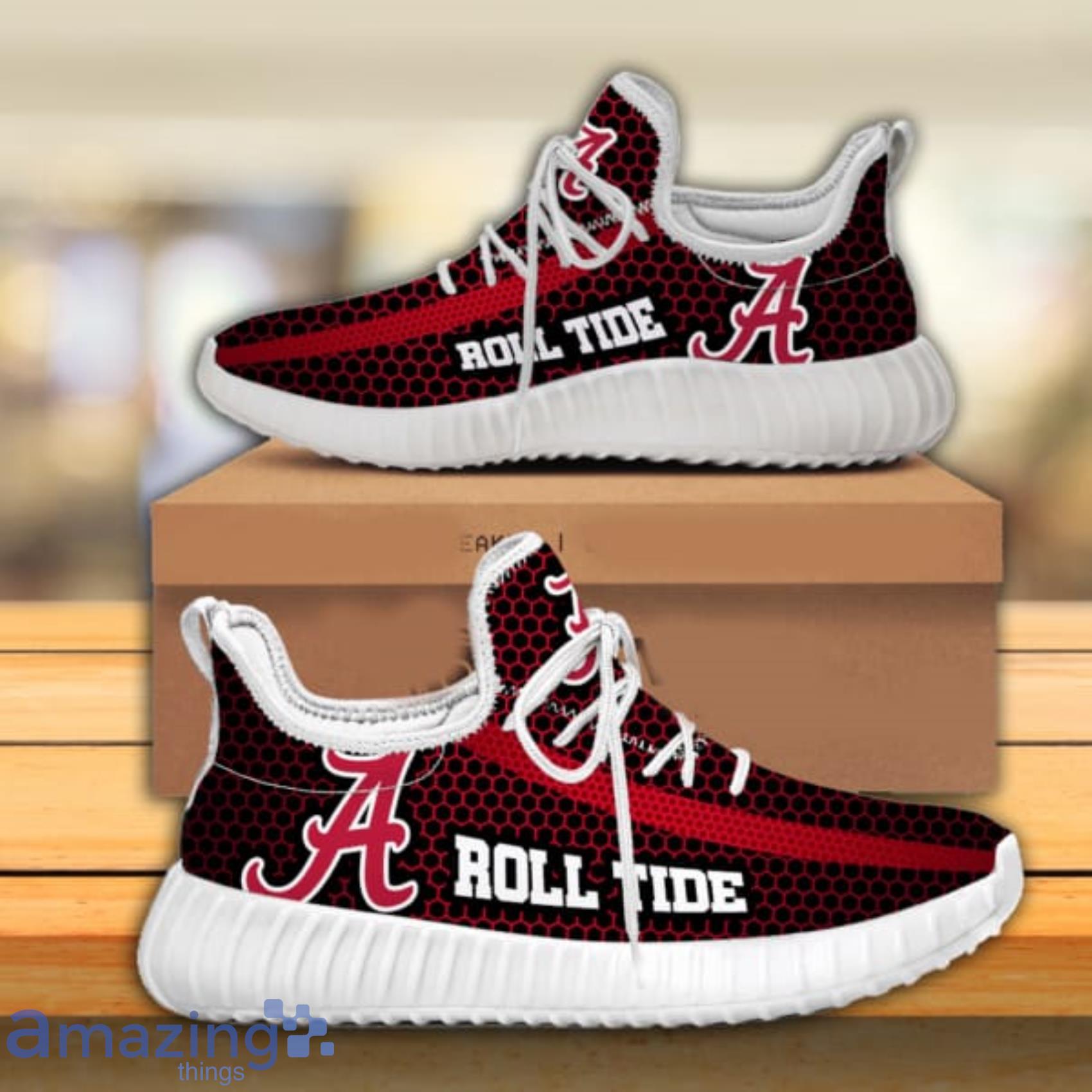 Alabama Crimson Tide Football NCAA Teams Football Running Walking Shoes Reze Sneaker Product Photo 1