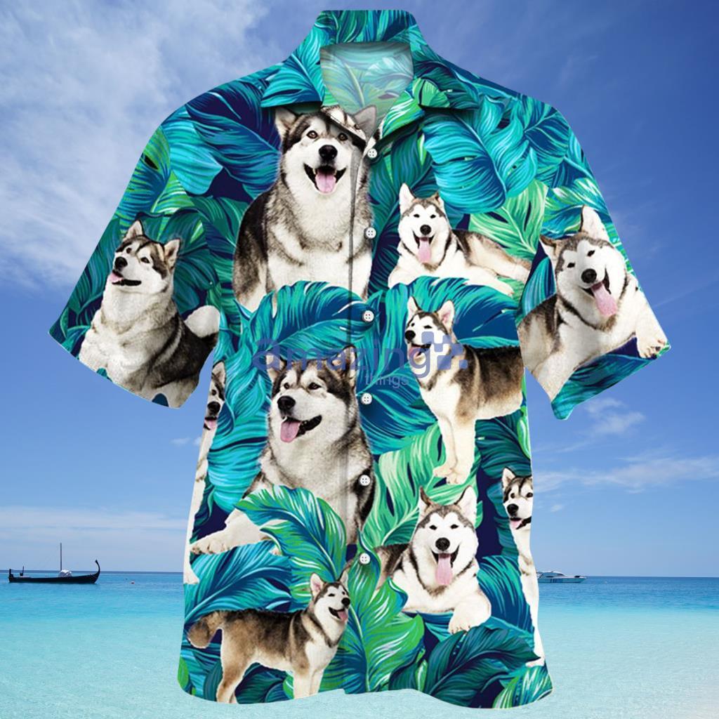 Alaskan Malamute Dog Lovers Hawaii Shirt - Alaskan Malamute Dog Lovers Hawaii Shirt