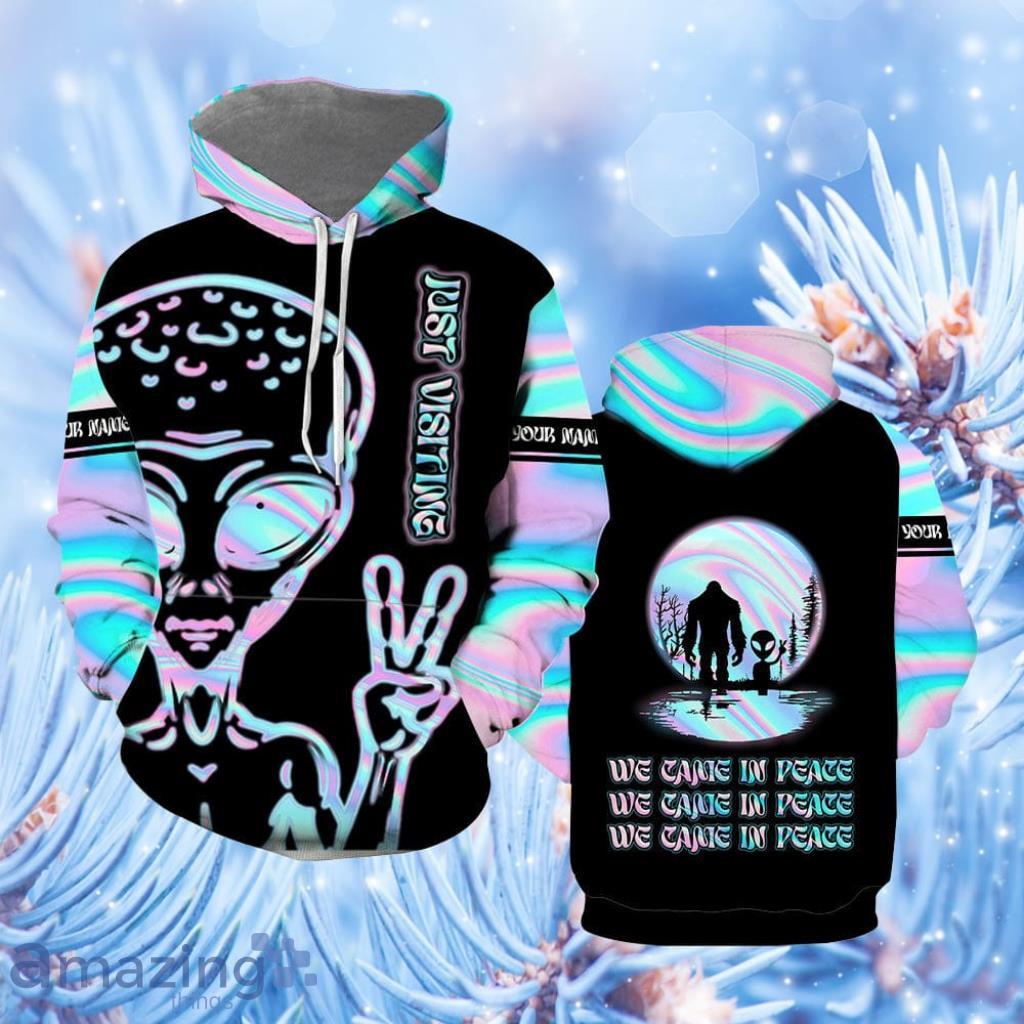 Alien UFO Space Galaxy Hoodie 3D - Alien UFO Space Galaxy Hoodie Over Print  For Men & Women  HP5032