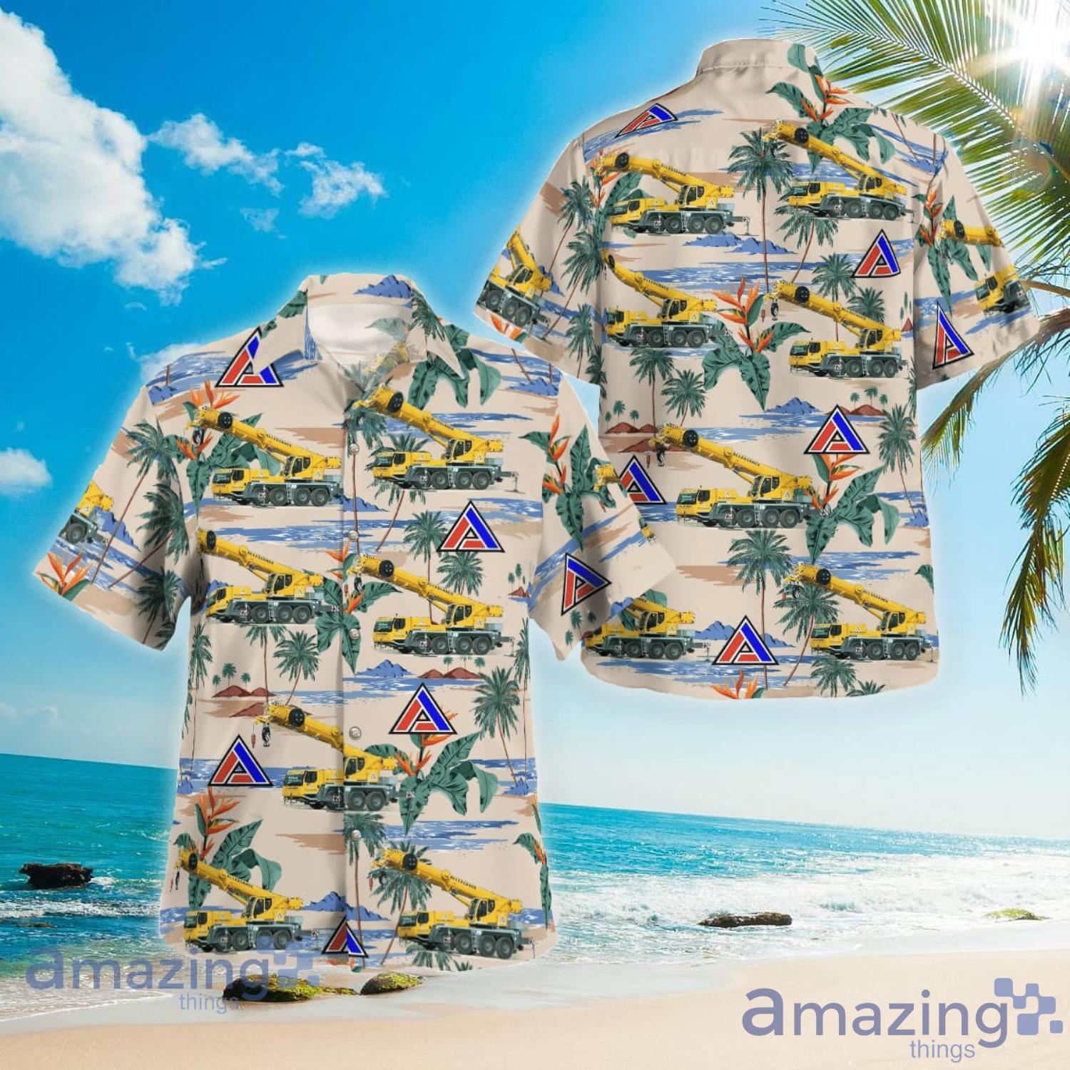 Allegiance Crane & Equipment Beach Summer Gift Hawaiian Shirt Product Photo 1