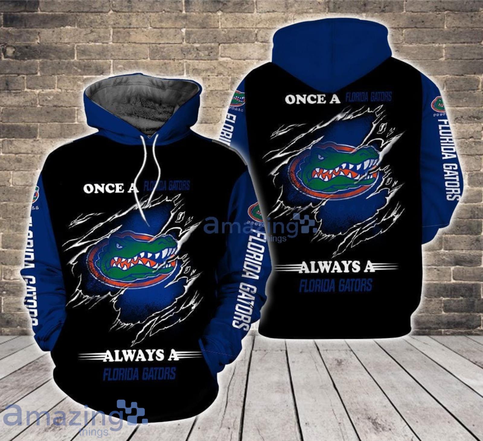 Always a Florida Gators All Over Print 3D Hoodie For Sport Fans Product Photo 1
