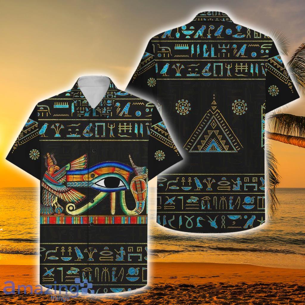 Ancient Egypt Eye Of Horus Tropical Hawaiian Shirt For Men And Women - Ancient Egypt Eye Of Horus Tropical Hawaiian Shirt For Men And Women