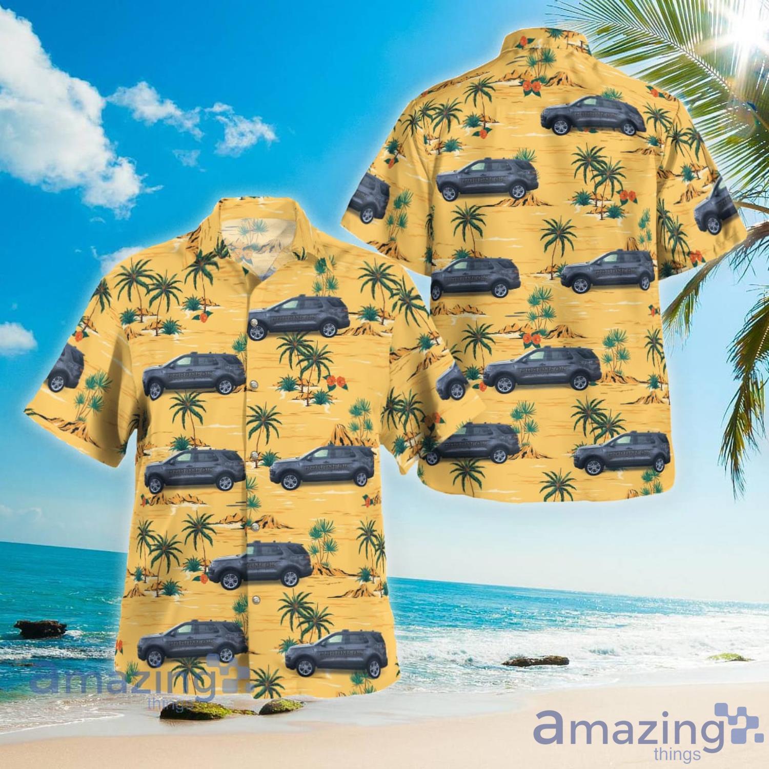 Anderson County Paramedic Aloha Summer Gift Hawaiian Shirt Product Photo 1