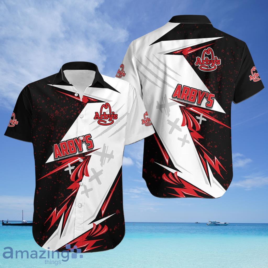 Arby's Tropical Hawaiian Shirt - Arby's Tropical Hawaiian Shirt