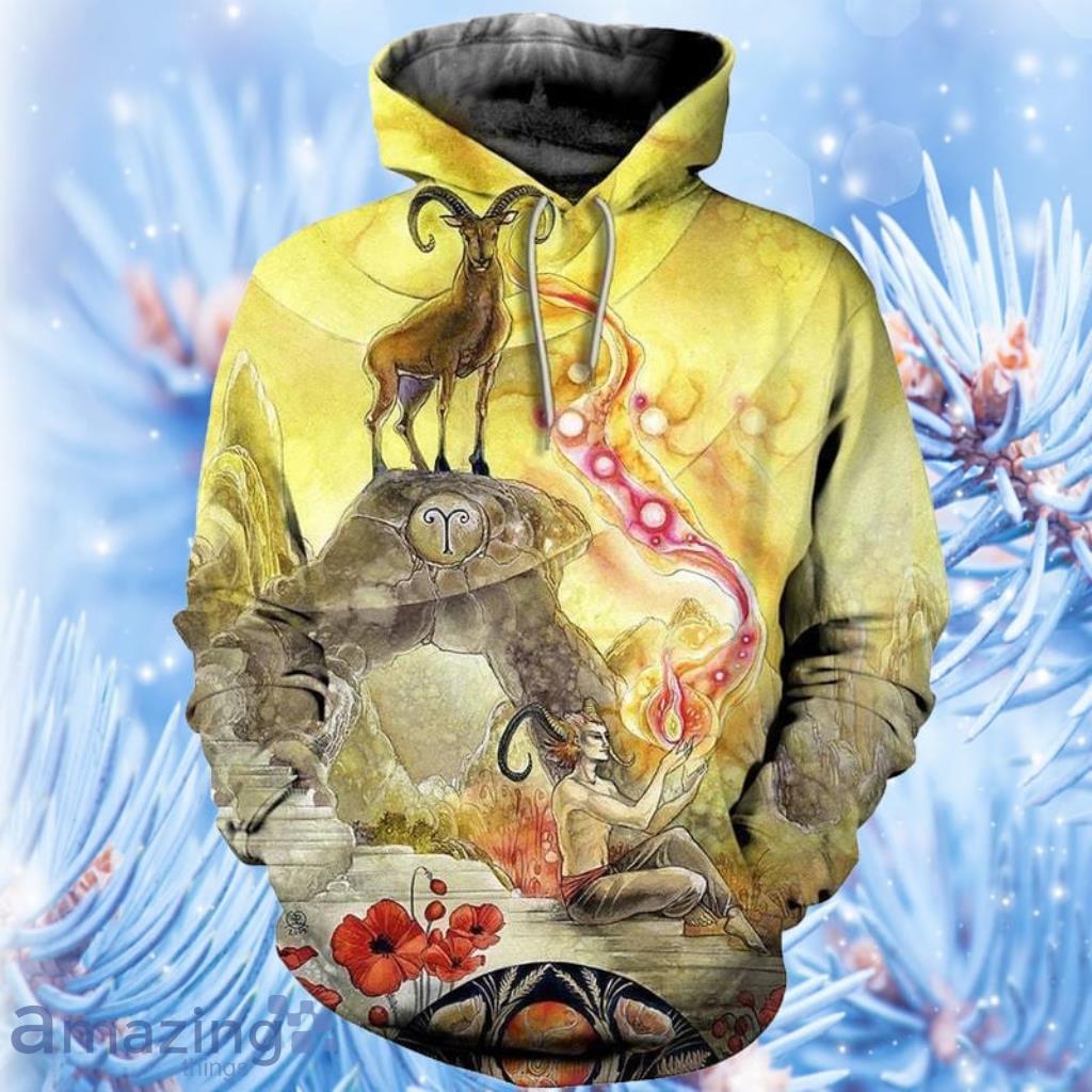 Aries Zodiac Hoodie 3D All Over Print - Aries Zodiac All Over Print  For Men & Women  HT9068