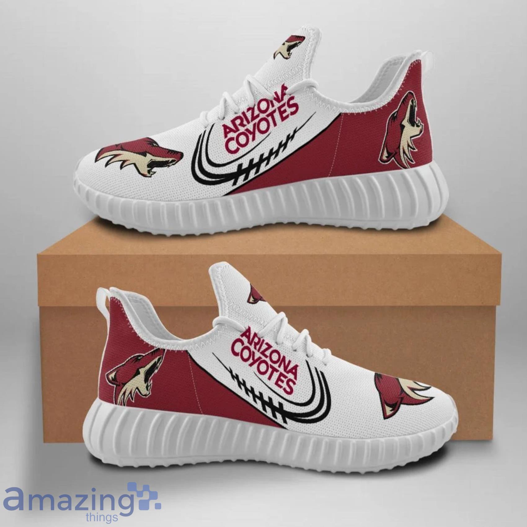 Arizona Coyotes NHL Teams Football Running Walking Shoes Reze Sneakers Product Photo 1