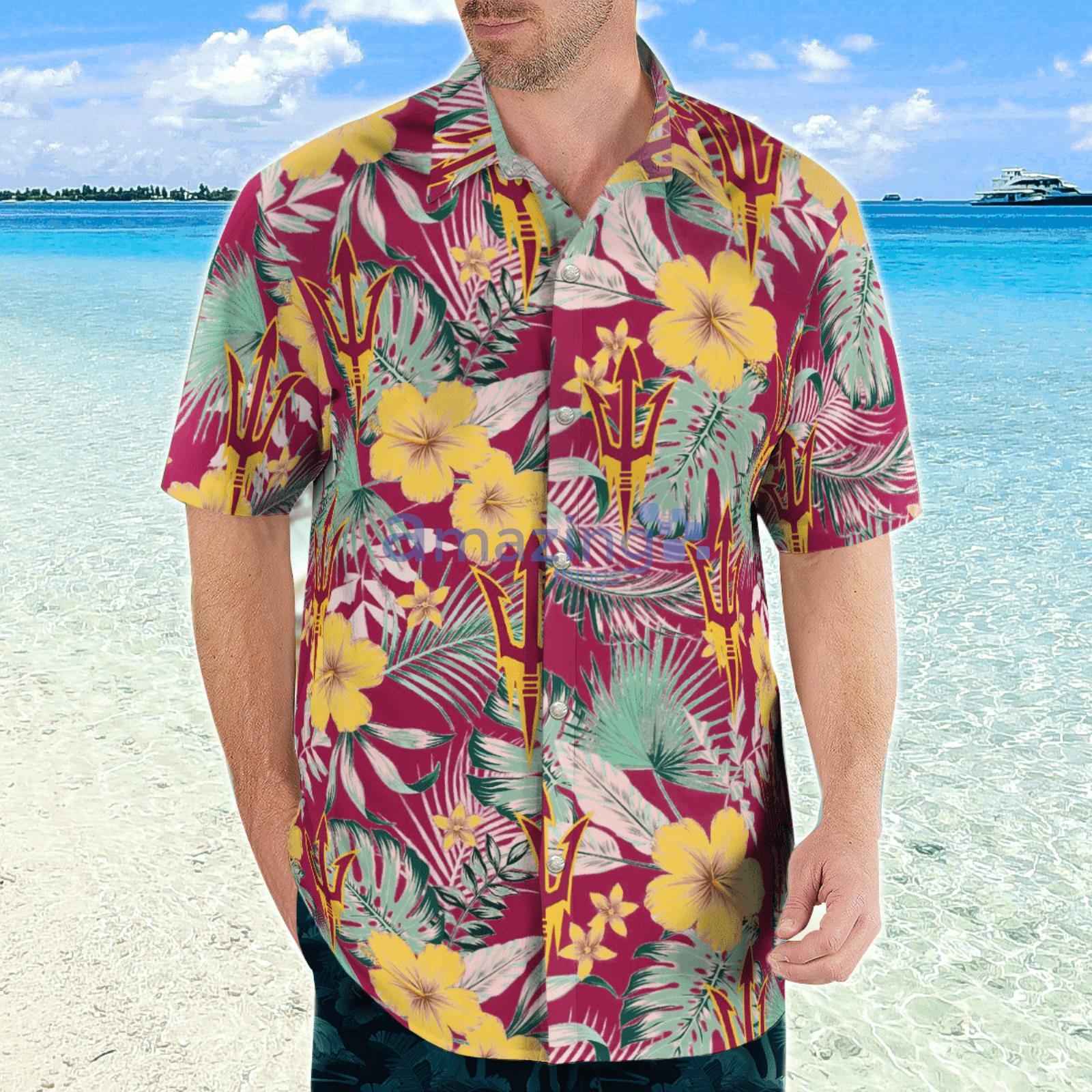 Arizona State Sun Devils Hawaiian Shirt Summer Gift Product Photo 1 Arizona State Sun Devils Hawaiian Shirt Summer Gift Product Photo 1