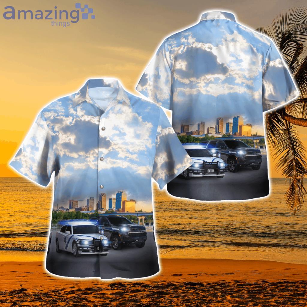 Arkansas State Police Hawaiian Shirt - Arkansas State Police Hawaiian Shirt