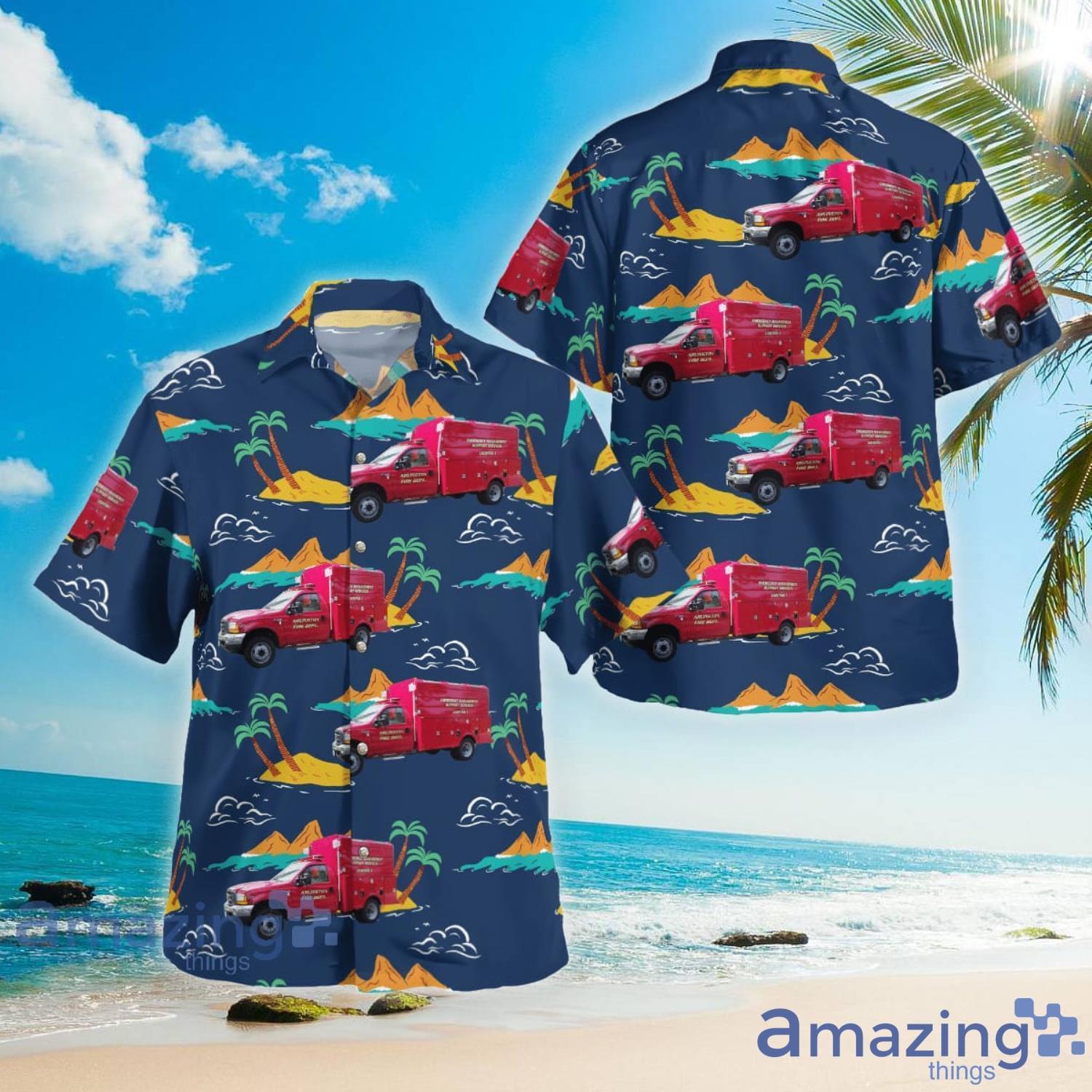Arlington Massachusetts Arlington Aaxiliary Fire Department Hawaiian Shirt Aloha Summer Gift For Men And Women Product Photo 1