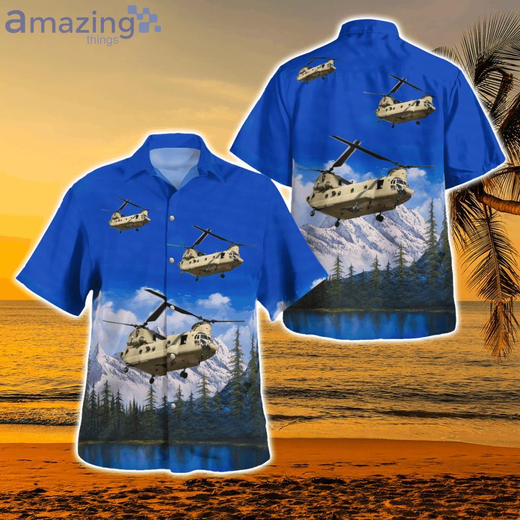 Army Ch-47 Chinook Hawaiian Shirt - Army Ch-47 Chinook Hawaiian Shirt