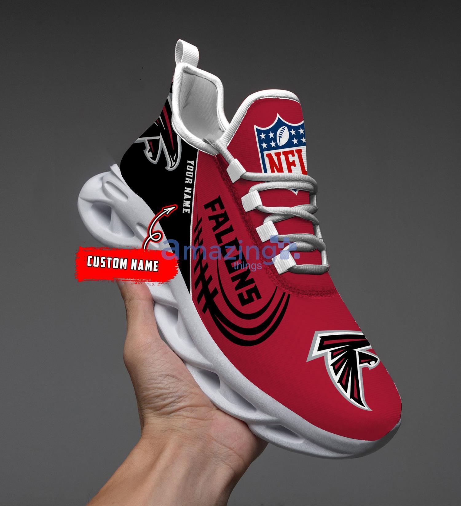 Atlanta Falcons Fans Gift Custom Name Max Soul Shoes Sneakers