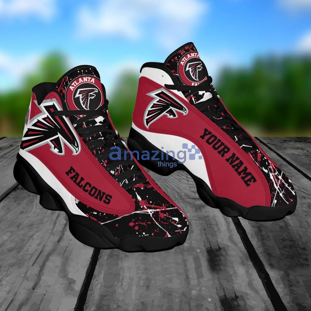 Atlanta Falcons NFL Personalized Air Jordan 13 For Fans