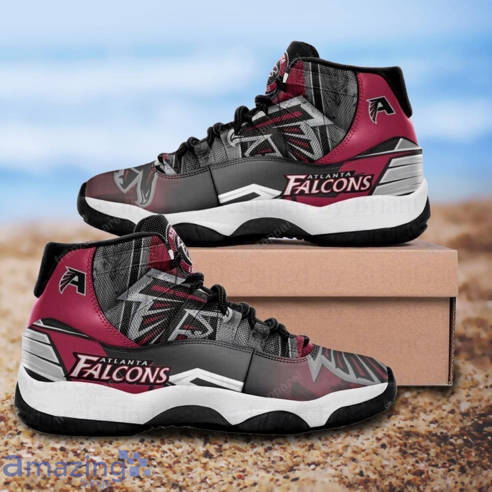 Atlanta Falcons Personalized Full Print Air Jordan 11 Shoes For