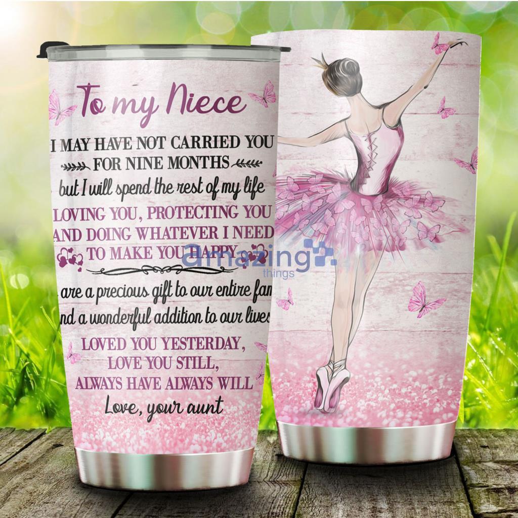 Aunt To Niece, You Are A Precious Gift To Our Entire Family Tumbler - Aunt To Niece, You Are A Precious Gift To Our Entire Family Tumbler