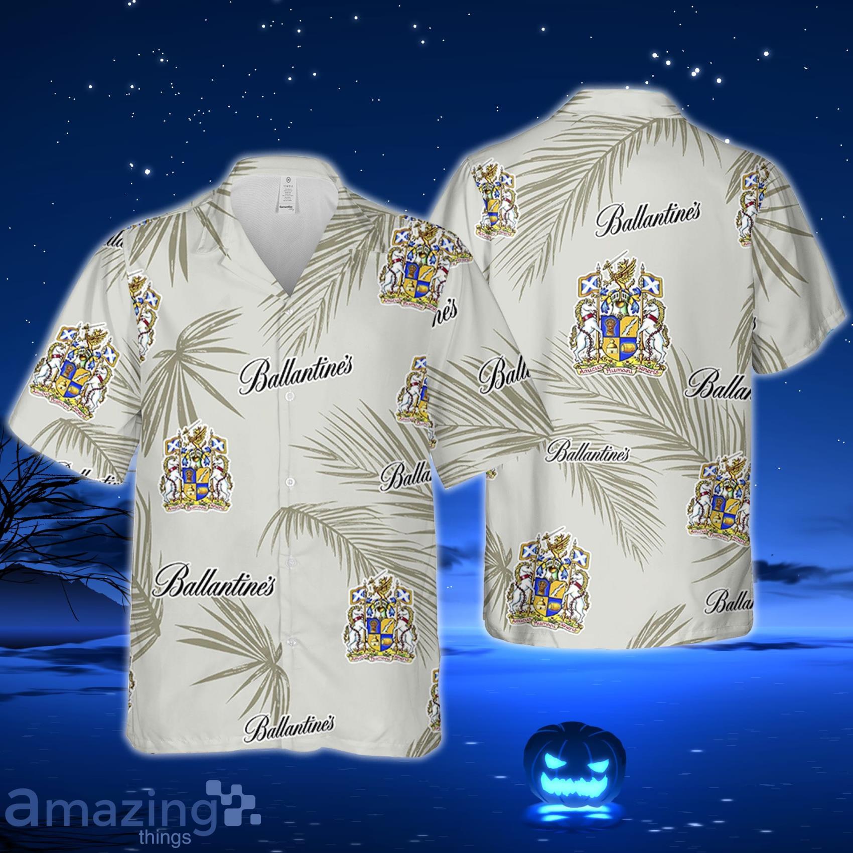 Ballantines Hawaiian Palm Leaves Pattern Shirt Beer Summer Party Hawaiian Shirt For Men And Women Product Photo 1 Ballantines Hawaiian Palm Leaves Pattern Shirt Beer Summer Party Hawaiian Shirt For Men And Women Product Photo 1