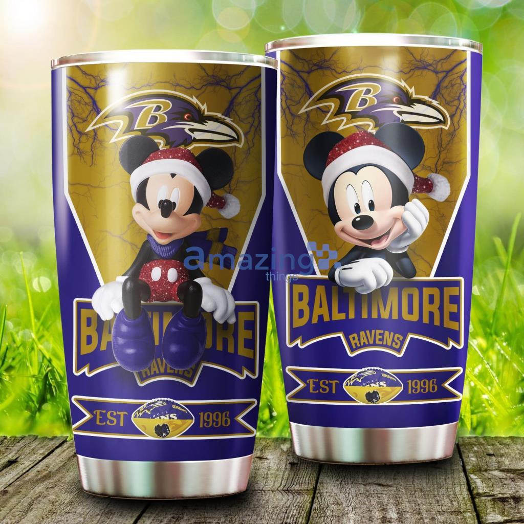 Baltimore Ravens Mickey  Tumbler - 1