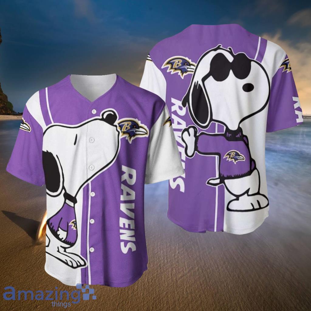 Baltimore Ravens NFL Snoopy Graphic Baseball Jerseys For Men And Women - Baltimore Ravens NFL Snoopy Graphic Baseball Jerseys For Men And Women Baltimore Ravens NFL Snoopy Graphic Baseball Jerseys For Men And Women - Baltimore Ravens NFL Snoopy Graphic Baseball Jerseys For Men And Women