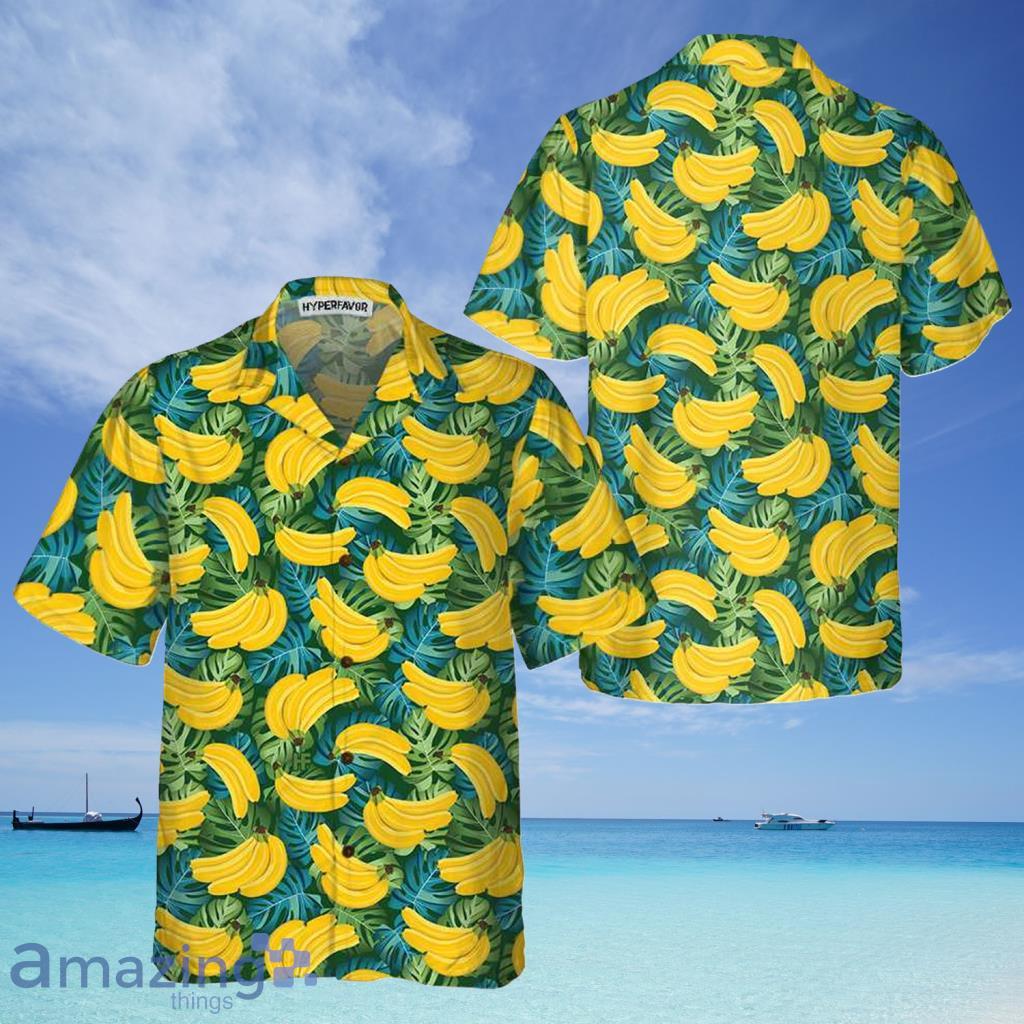 Banana Tropical Pattern Hawaiian Shirt - Banana Tropical Pattern Hawaiian Shirt