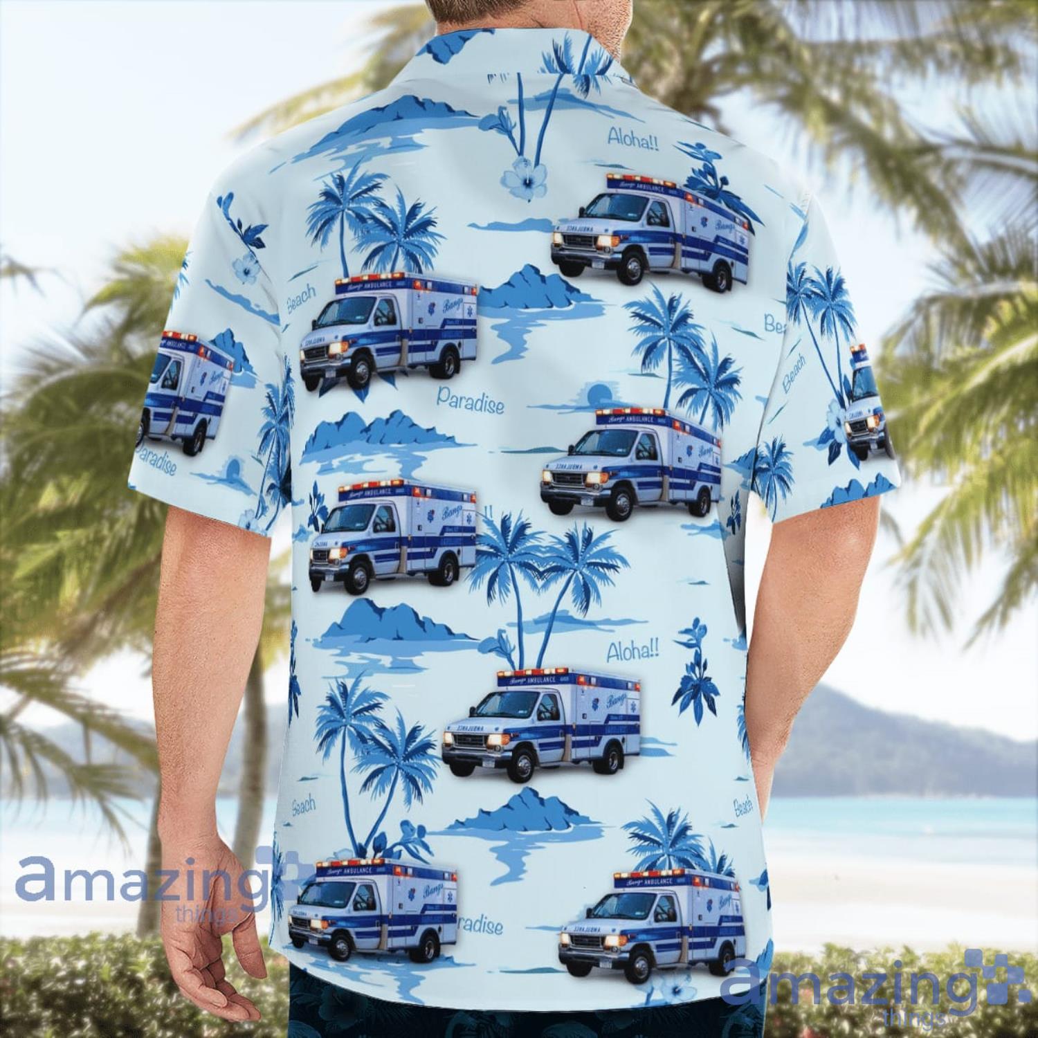 Bangs Ambulance Ithaca New York Hawaiian Shirt Aloha Summer Gift For Men And Women image Bangs Ambulance Ithaca New York Hawaiian Shirt Aloha Summer Gift For Men And Women Product Photo 4