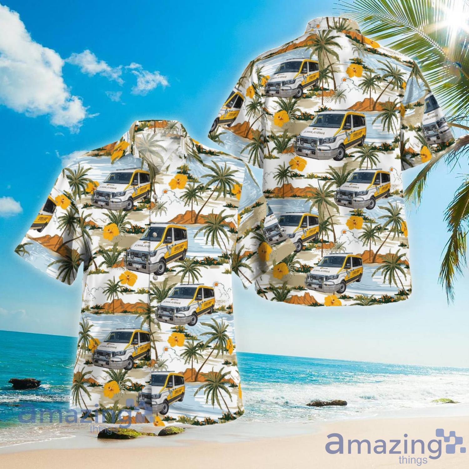 Banksmeadow Australia Australasian Medical Rescue Service Aloha Summer Gift Hawaiian Shirt Product Photo 1