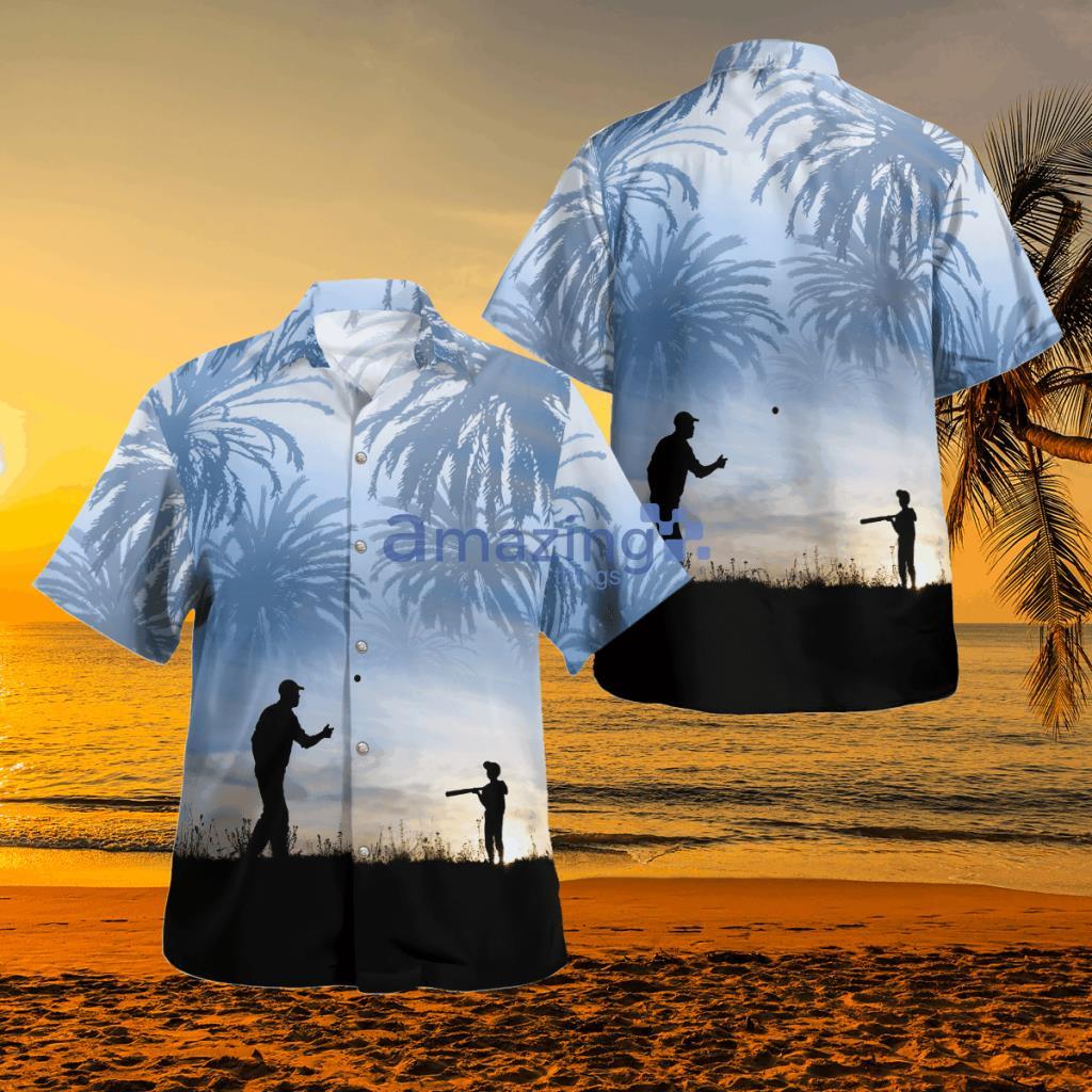 Baseball Father and Son Hawaiian Shirt BCTT1507BG10 - Baseball Father and Son Hawaiian Shirt BCTT1507BG10