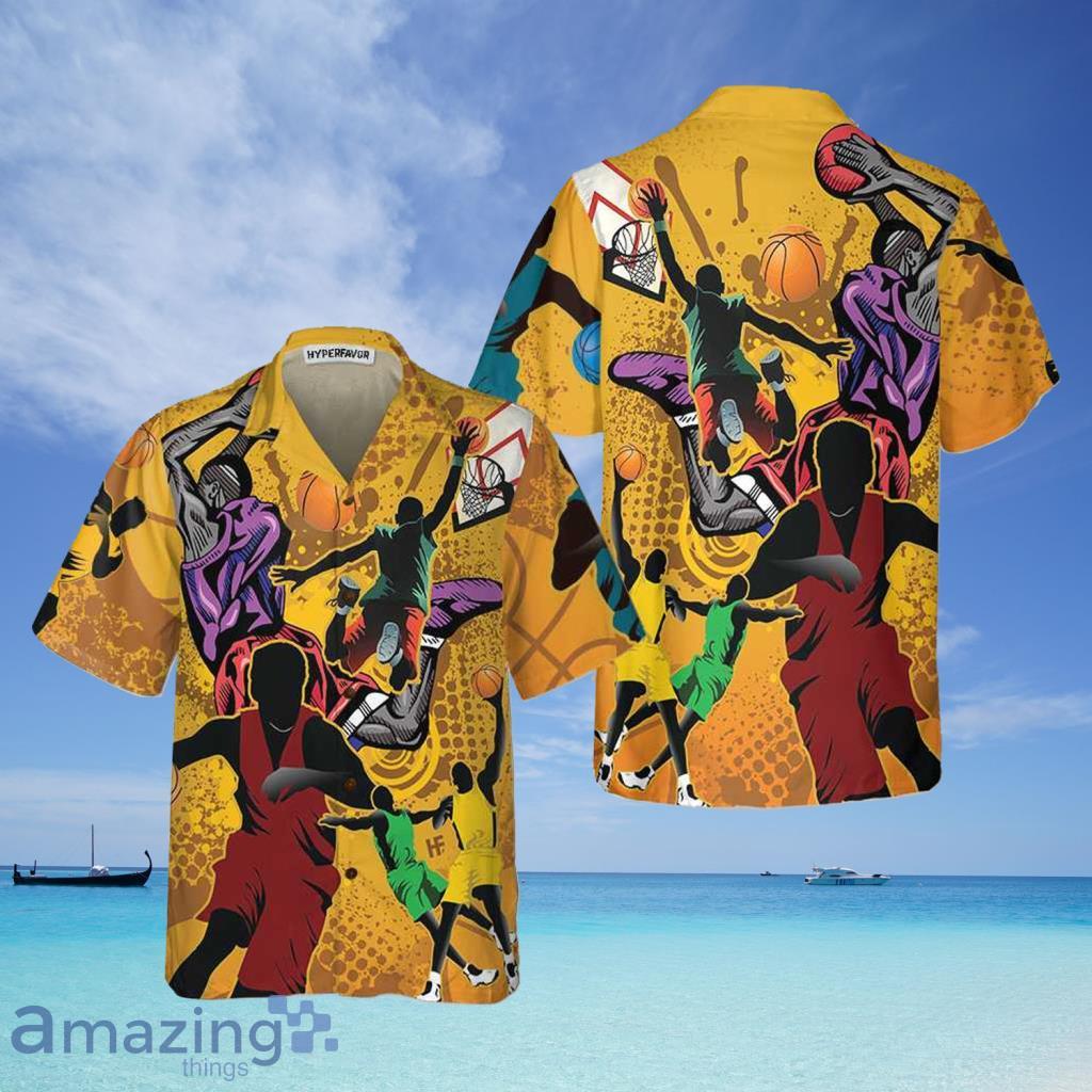 Basketball Players Hawaiian Shirt - Basketball Players Hawaiian Shirt
