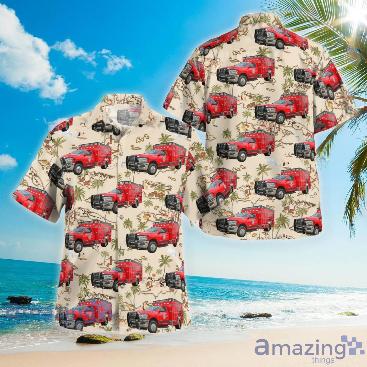 Bay County Florida Emergency Services Hawaiian Shirt Aloha Summer Gift For Men And Women Product Photo 1
