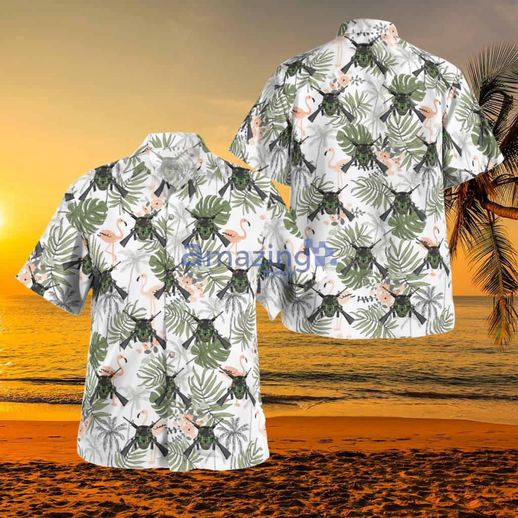 BBTUS Army M16 rifle Hawaiian Shirt - BBTT1403BG15 US Army M16 rifle Hawaiian Shirt