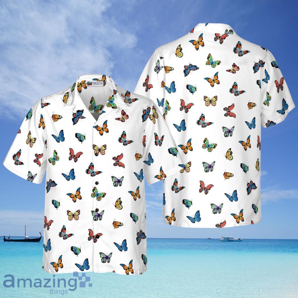 Beautiful Butterflies Hawaiian Shirt - Beautiful Butterflies Hawaiian Shirt Beautiful Butterflies Hawaiian Shirt - Beautiful Butterflies Hawaiian Shirt