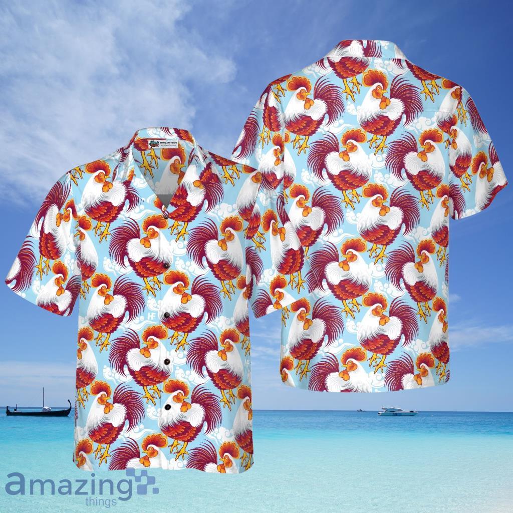 Beautiful Chickens Hawaiian Shirt - Beautiful Chickens Hawaiian Shirt