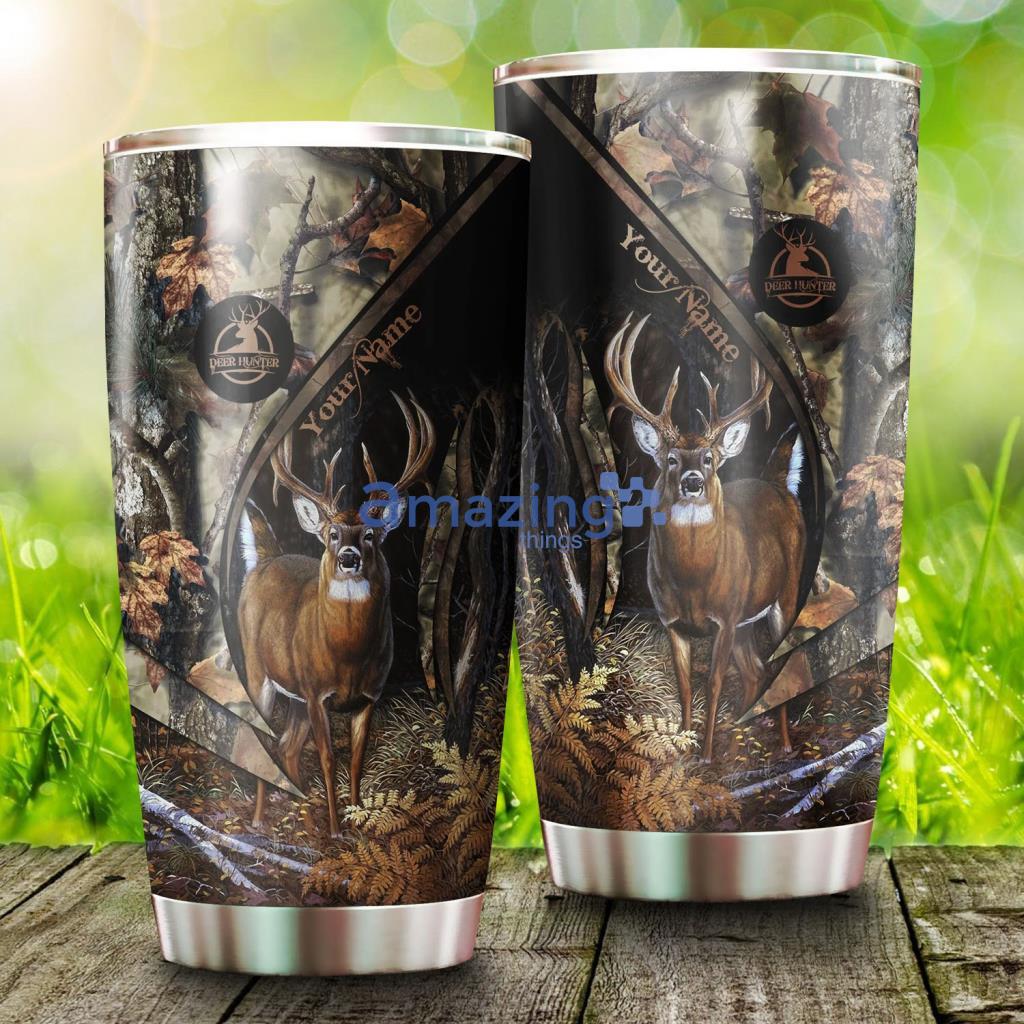 Beautiful White-tailed Deer Camouflage Tumbler - Beautiful White-tailed Deer Camouflage Tumbler