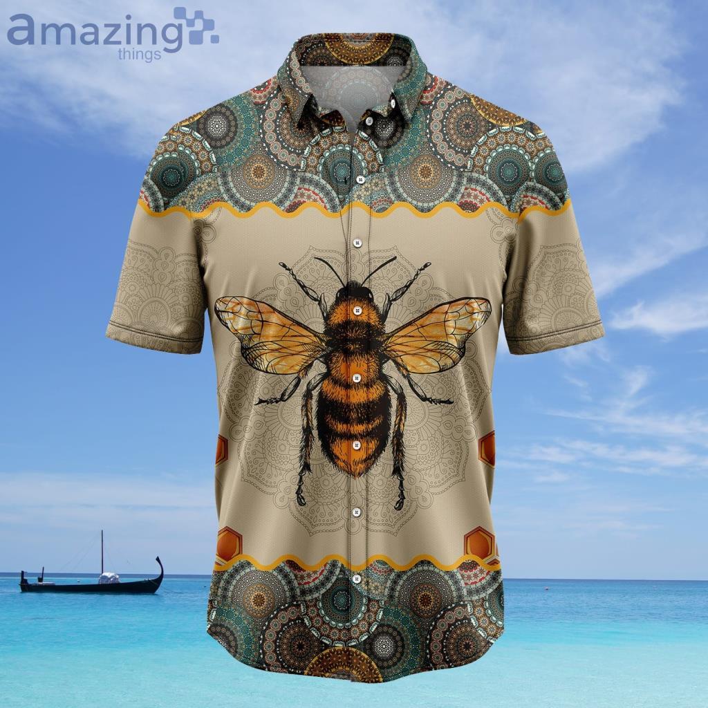 Bee Mandala Hawaiian Shirt - Bee Mandala TY0408 Hawaiian Shirt_3565