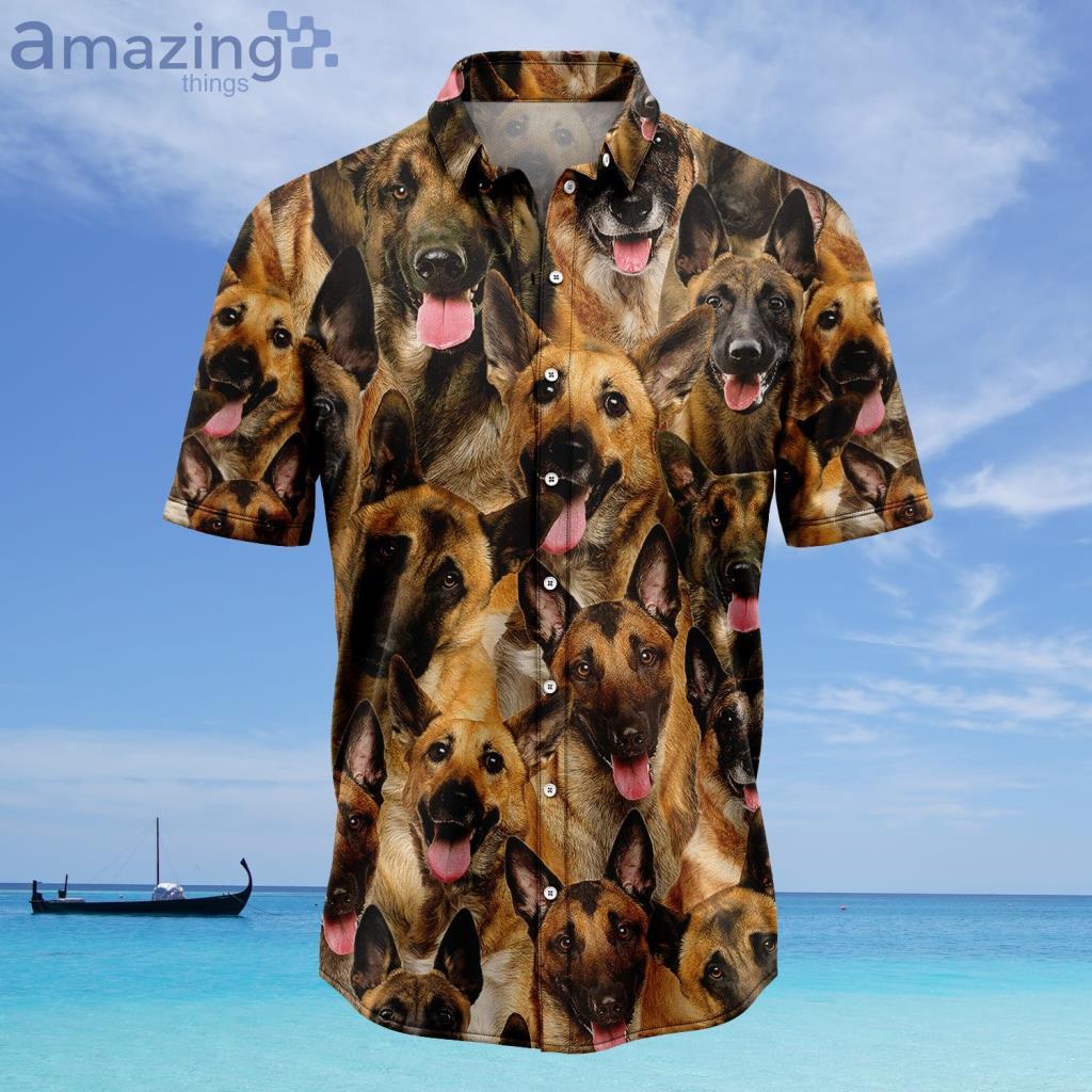 Belgian Malinois Awesome Hawaiian Shirt - Belgian Malinois Awesome D0207 Hawaiian Shirt_6875