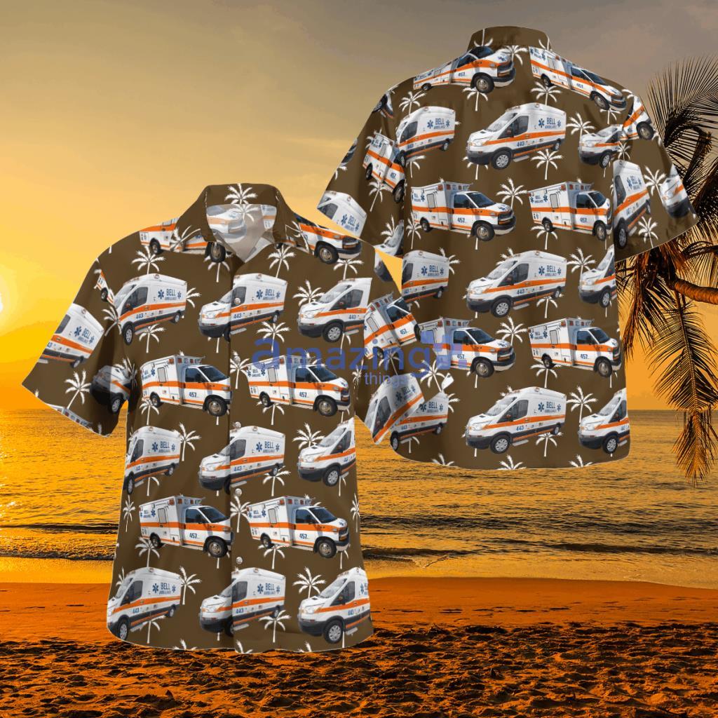 Bell Ambulance, Milwaukee, Wisconsin Hawaiian Shirt - Bell Ambulance, Milwaukee, Wisconsin Hawaiian Shirt KTLT1307BG08