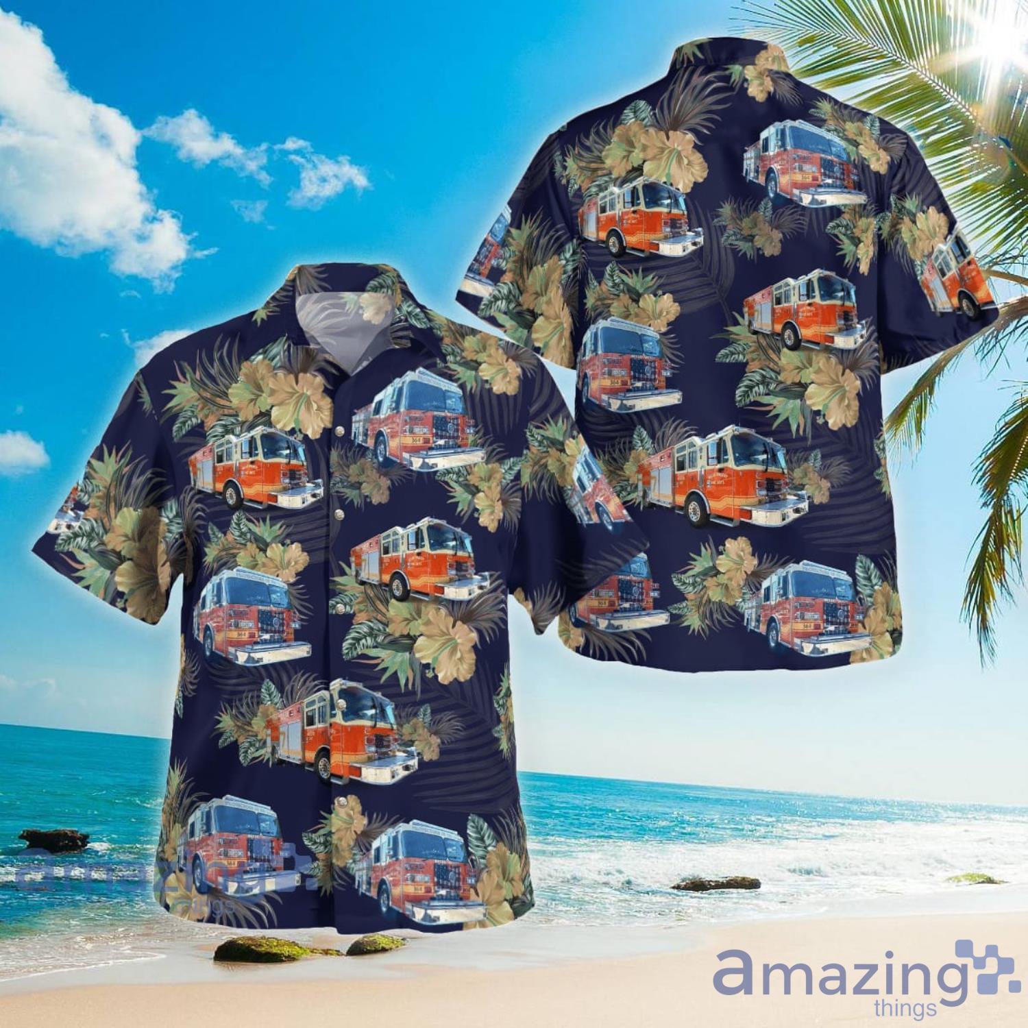 Belle Valley FD Erie Pennsylvania Hawaiian Shirt Aloha Summer Gift For Men And Women Product Photo 1
