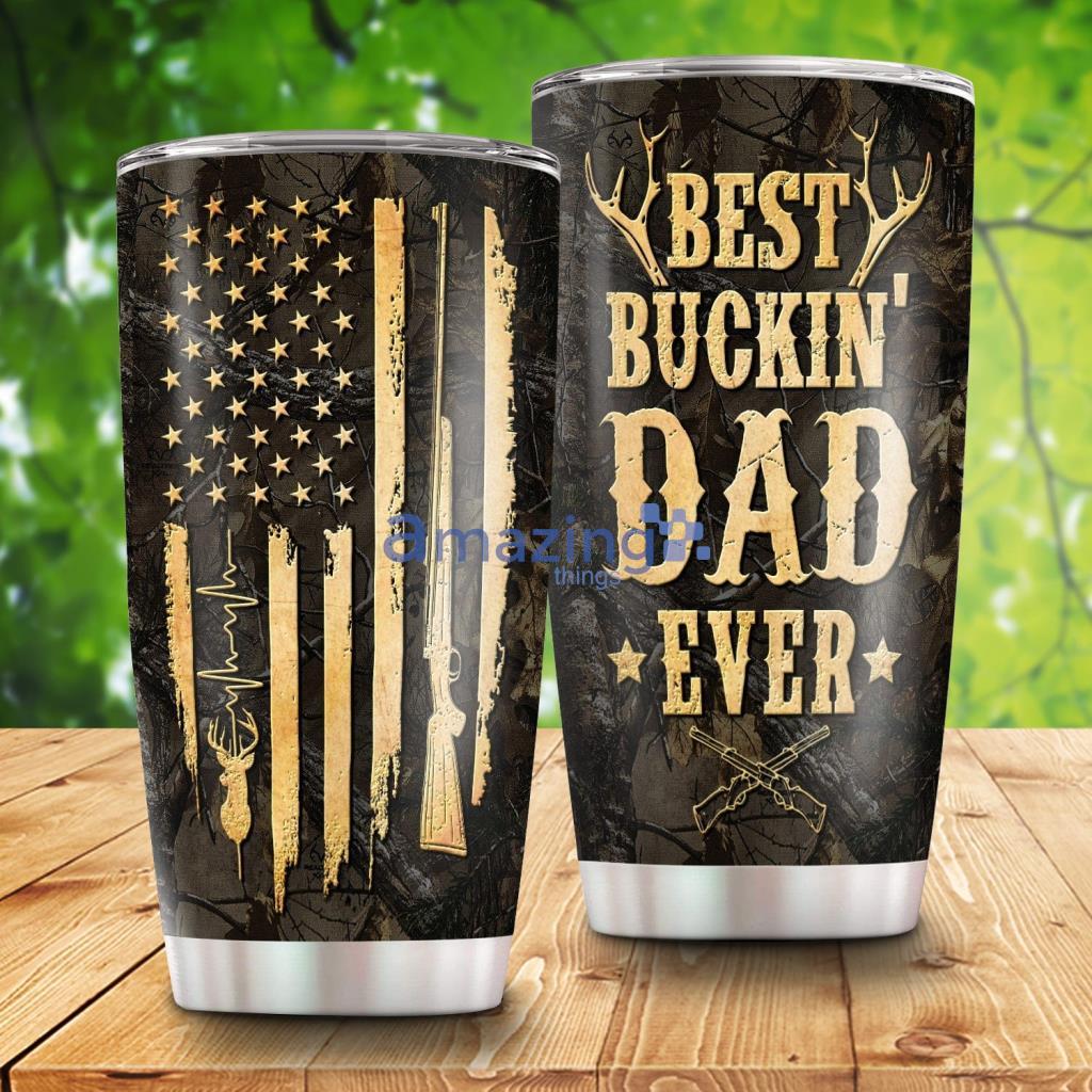Best Buckin Dad Ever Hunting Bow Dad Tumbler - Best Buckin Dad Ever Hunting Bow Dad 20Oz Tumbler_9061
