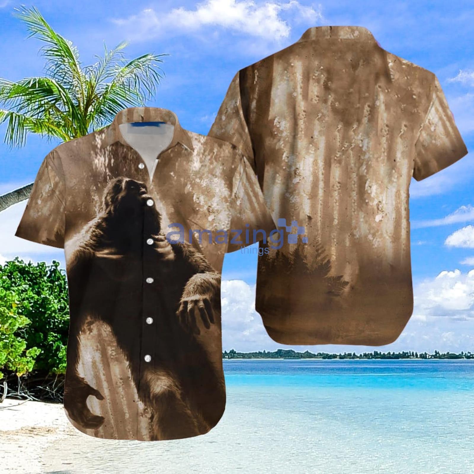 Bigfoot Aloha Hawaiian Shirt Men And Women Summer Gift Product Photo 1