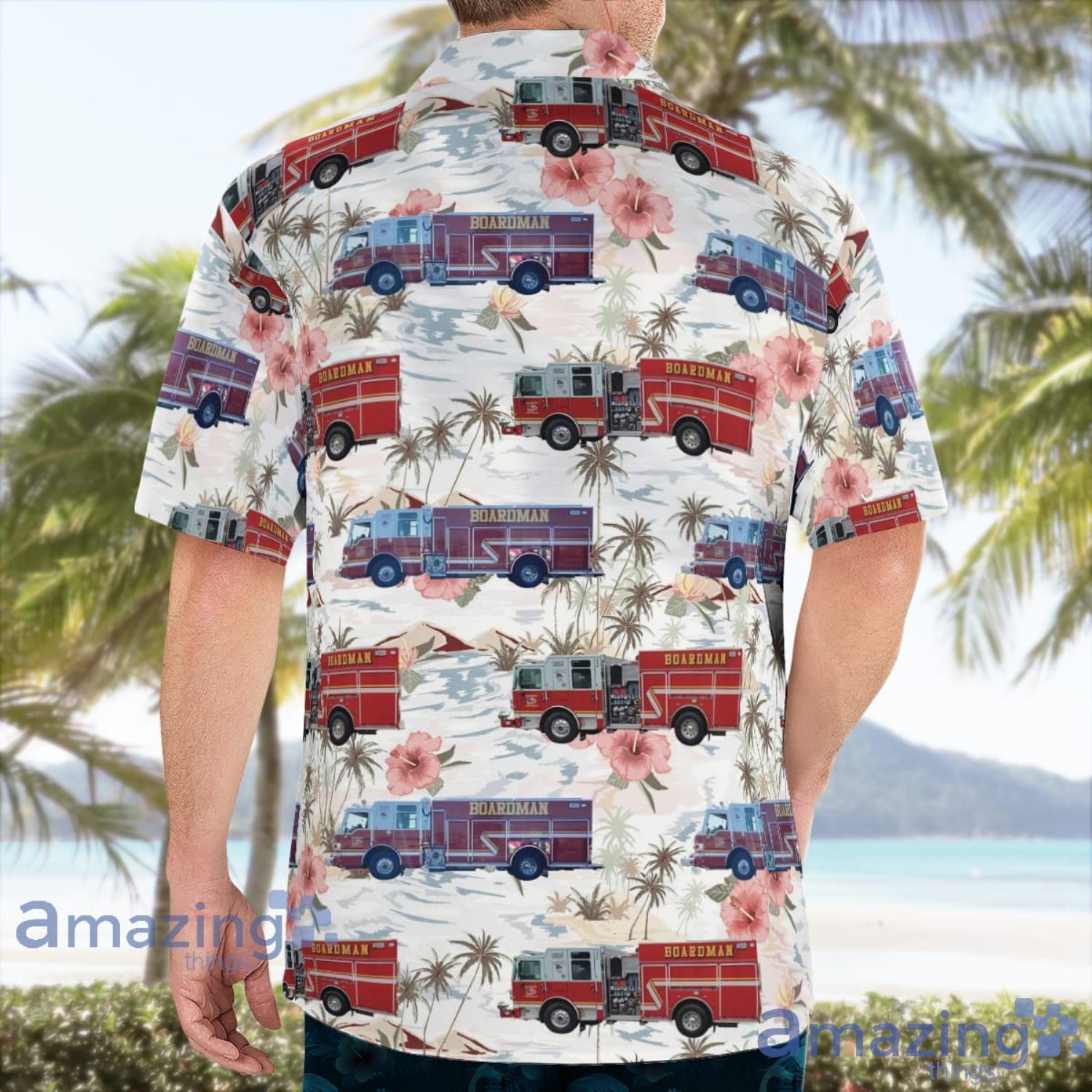 Boardman Oregon Boardman Fire & Rescue District Hawaiian Shirt Aloha Summer Gift For Men And Women image Boardman Oregon Boardman Fire & Rescue District Hawaiian Shirt Aloha Summer Gift For Men And Women Product Photo 4